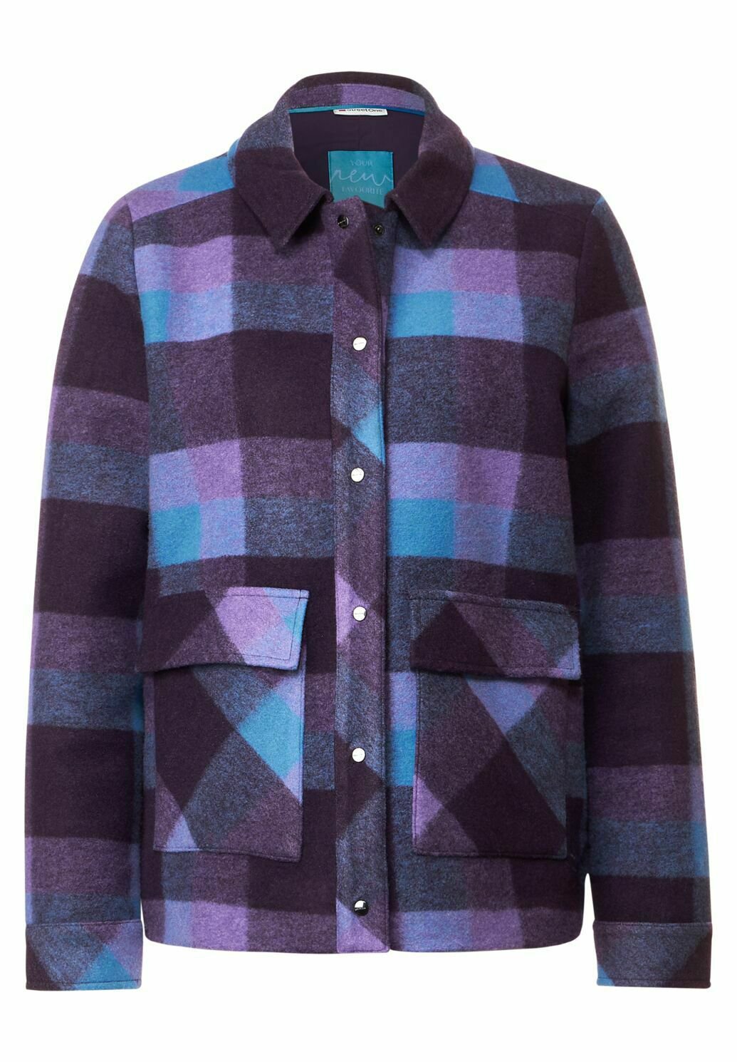 Jacke lila kariert Clearance